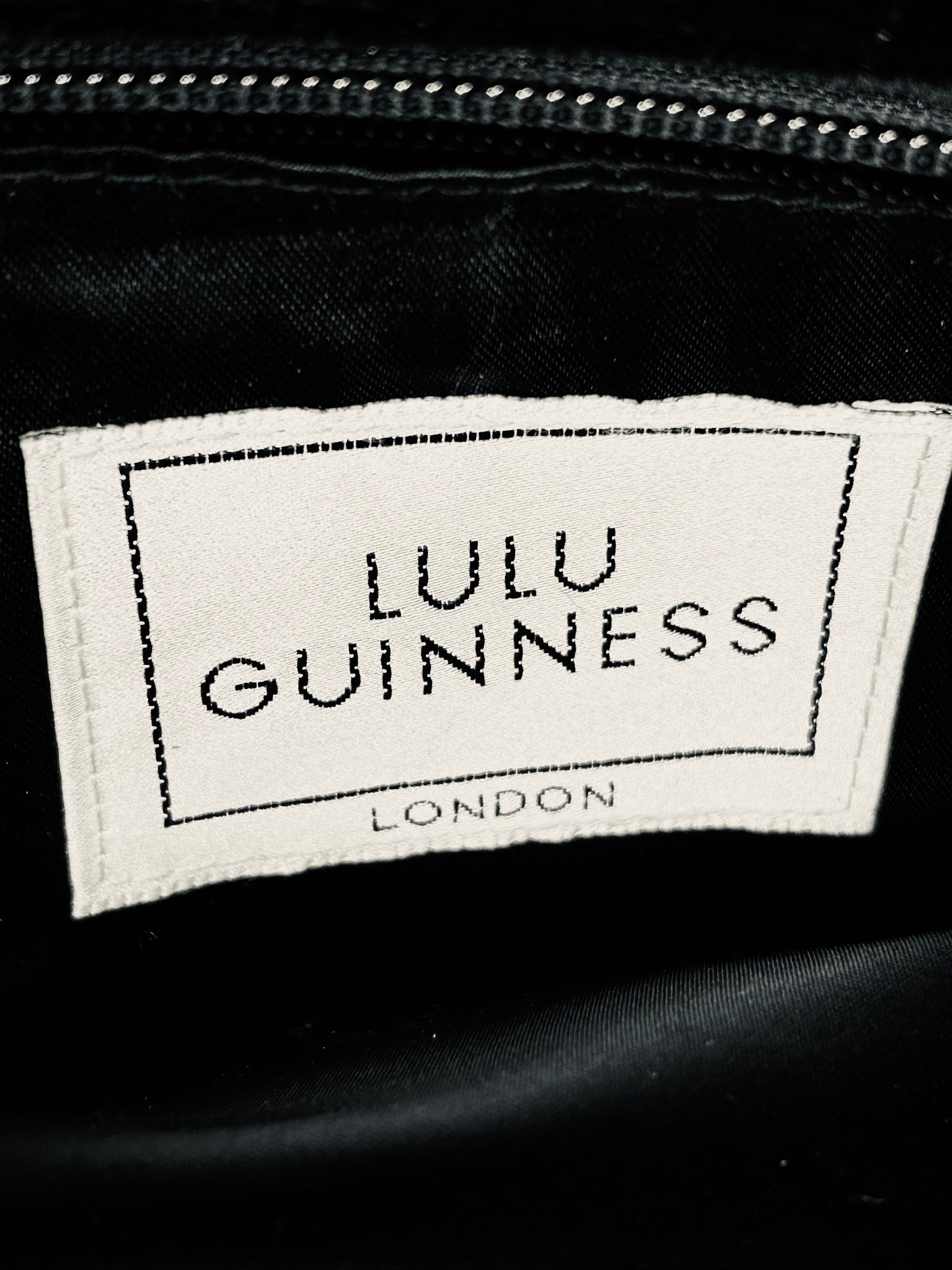 (Vintage) Lulu Guinness Embroidered Velvet Bag