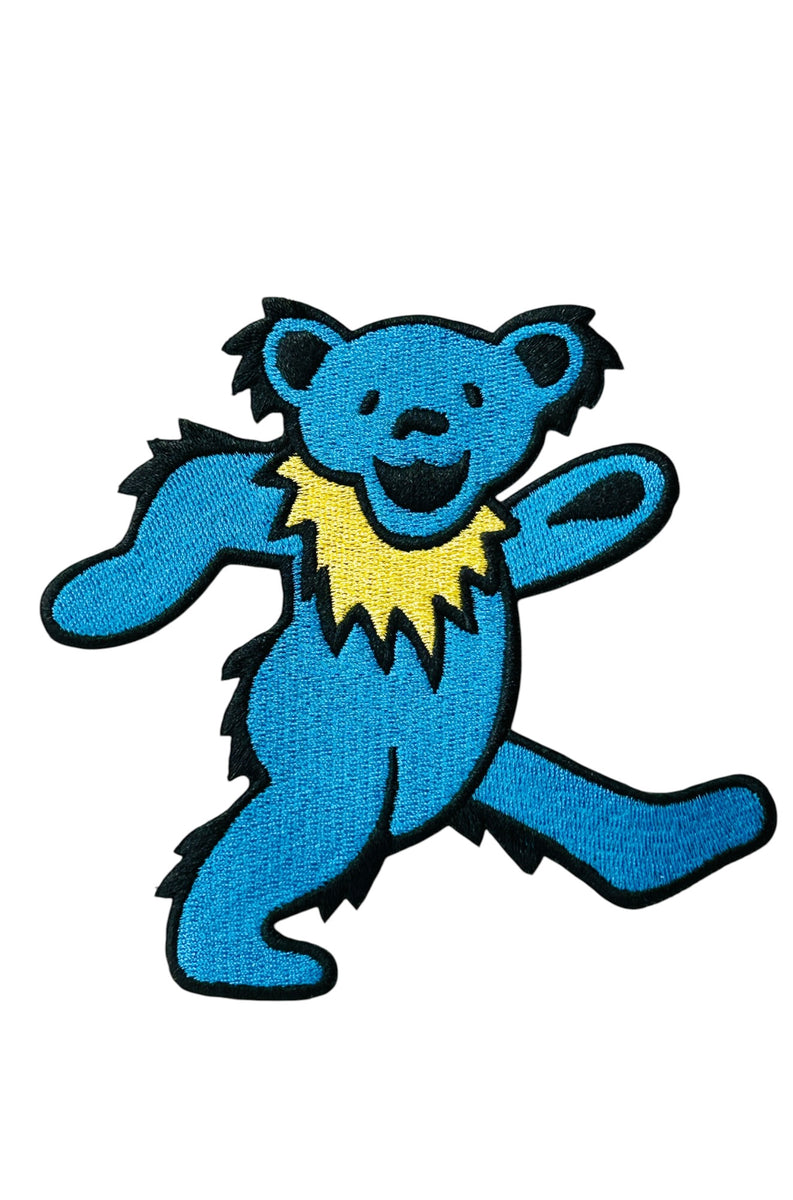 Grateful Dead Dancing Bear Embroidery Patch Official Licensed