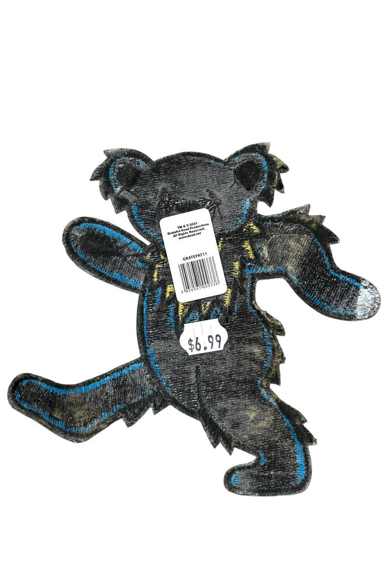 Grateful Dead Dancing Bear Embroidery Patch Official Licensed