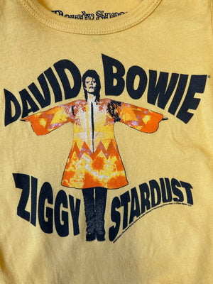 Rowdy Sprout - DAVID BOWIE Organic Cotton Ziggy Stardust Long Sleeve Kid's Tee