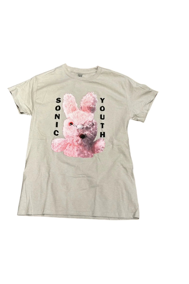 Sonic Youth Dirty Bunny Print Unisex Tee