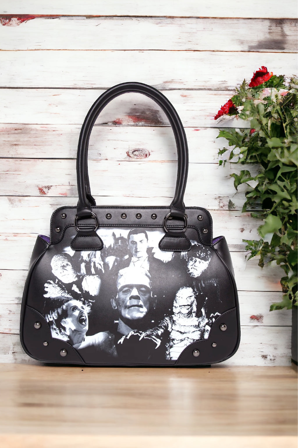 Rock Rebel - Monster Collage Handbag