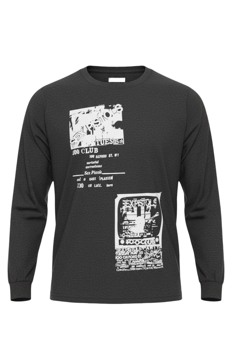 The Sex Pistols - Unisex Long Sleeve T-shirt – Thirteen Vintage