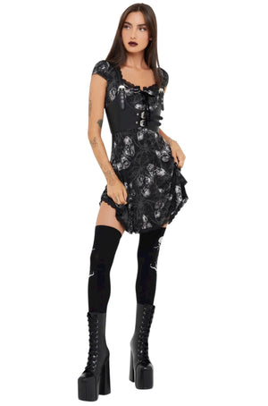 Killstar x Alchemy SPIDRASICA’S WEB Mini Dress