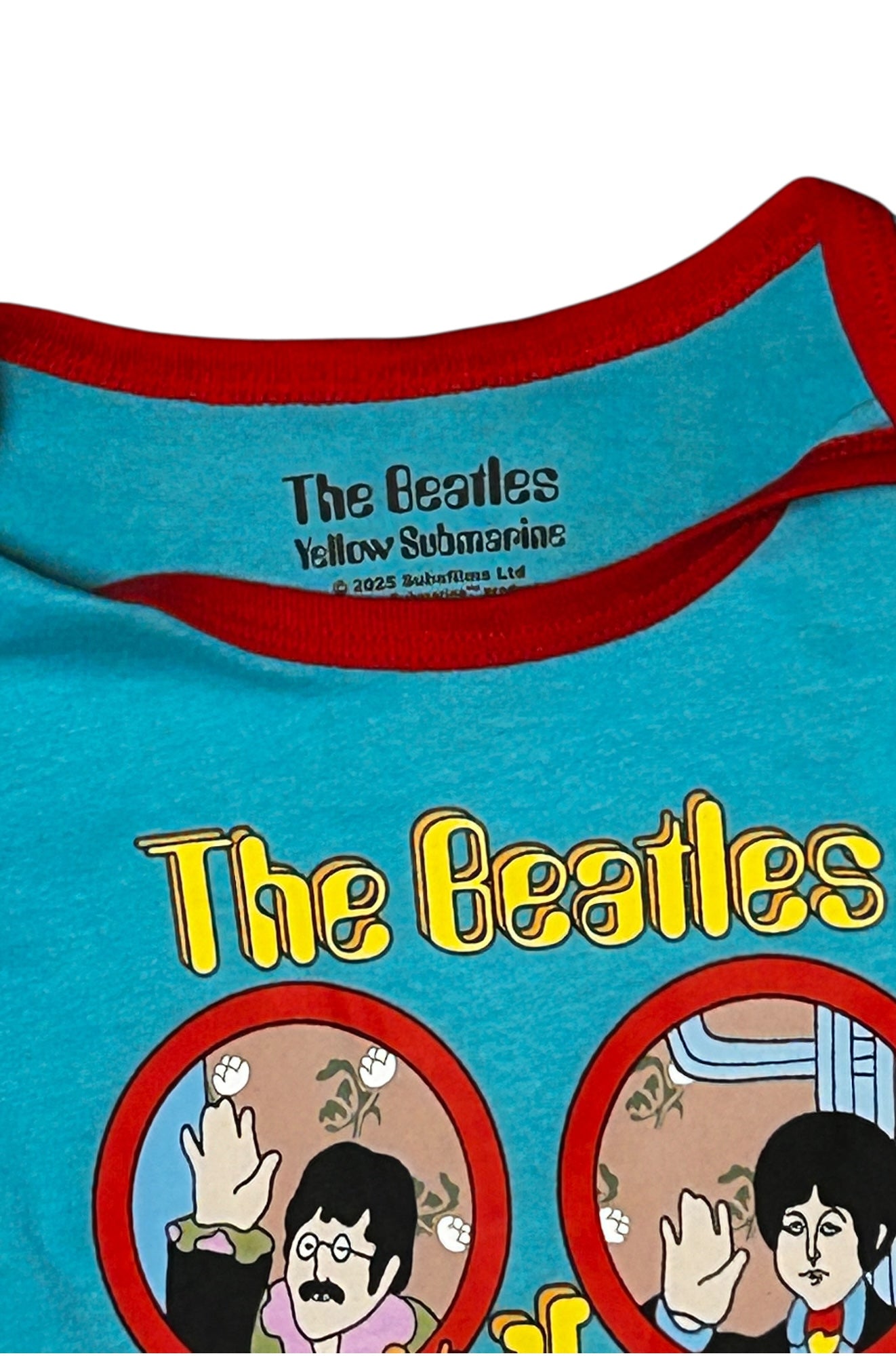 The Beatles Yellow Submarine Baby Onesie