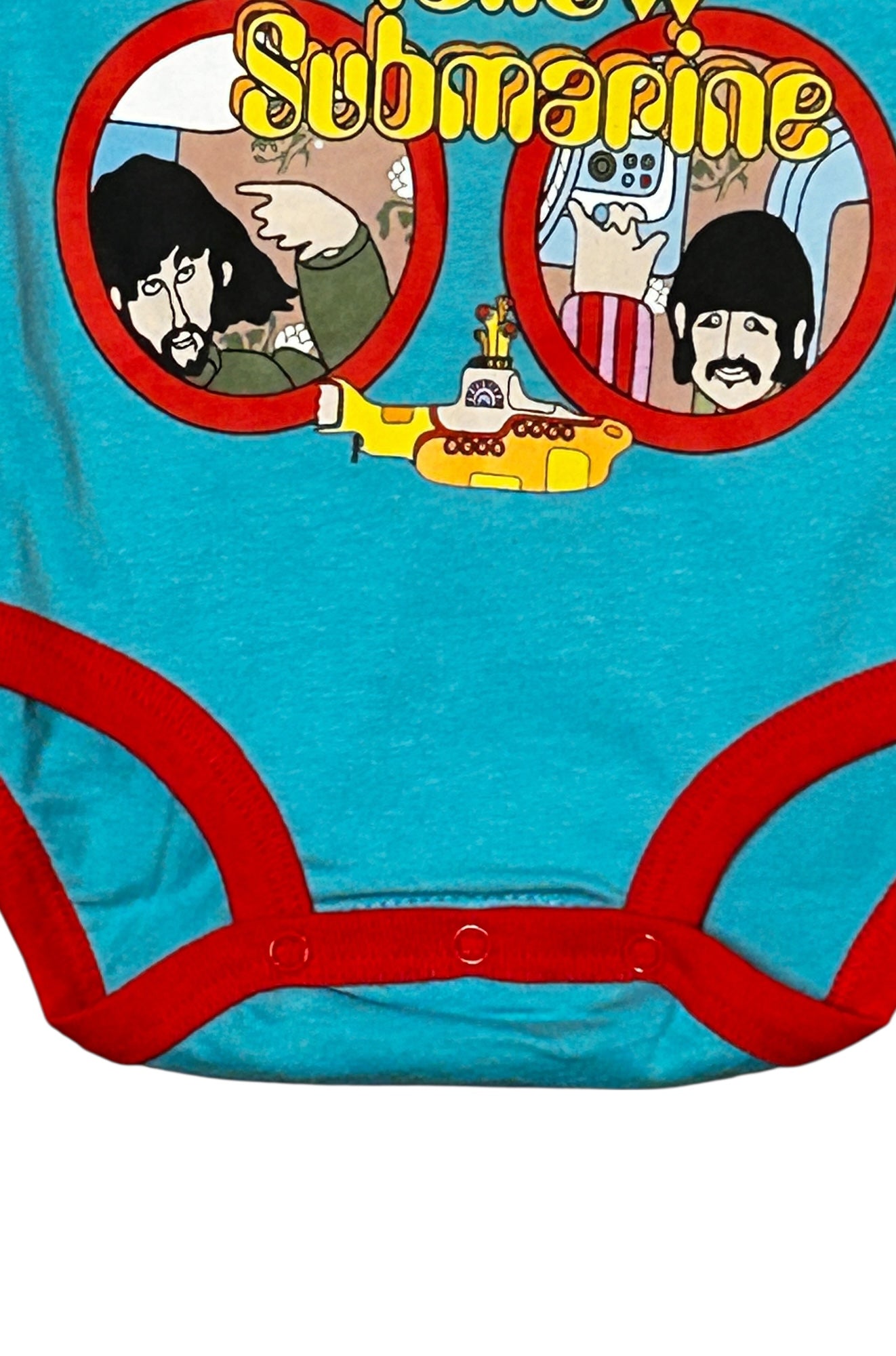 The Beatles Yellow Submarine Baby Onesie