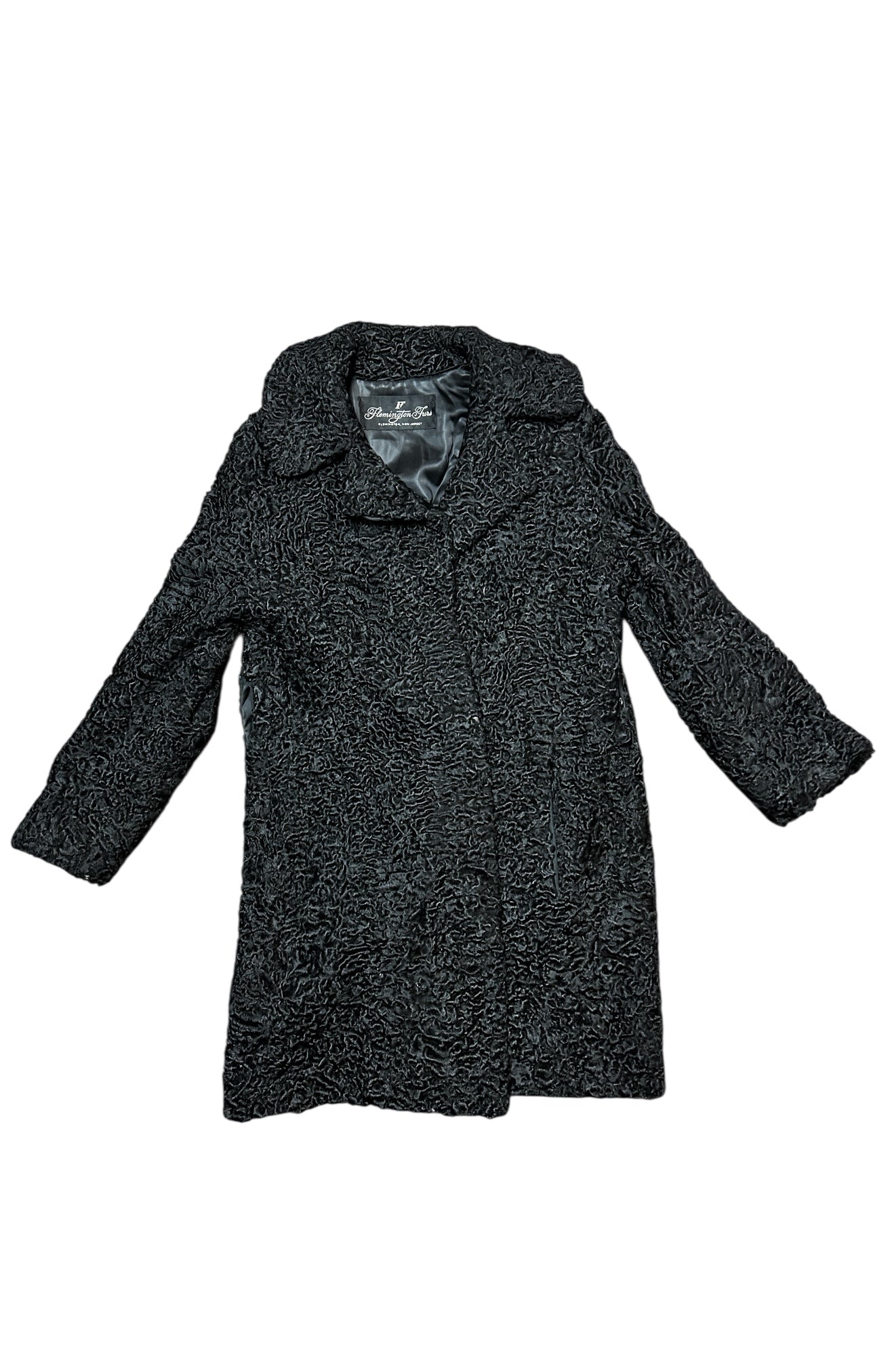 Vintage Flemington Furs Lamb Wool Coat