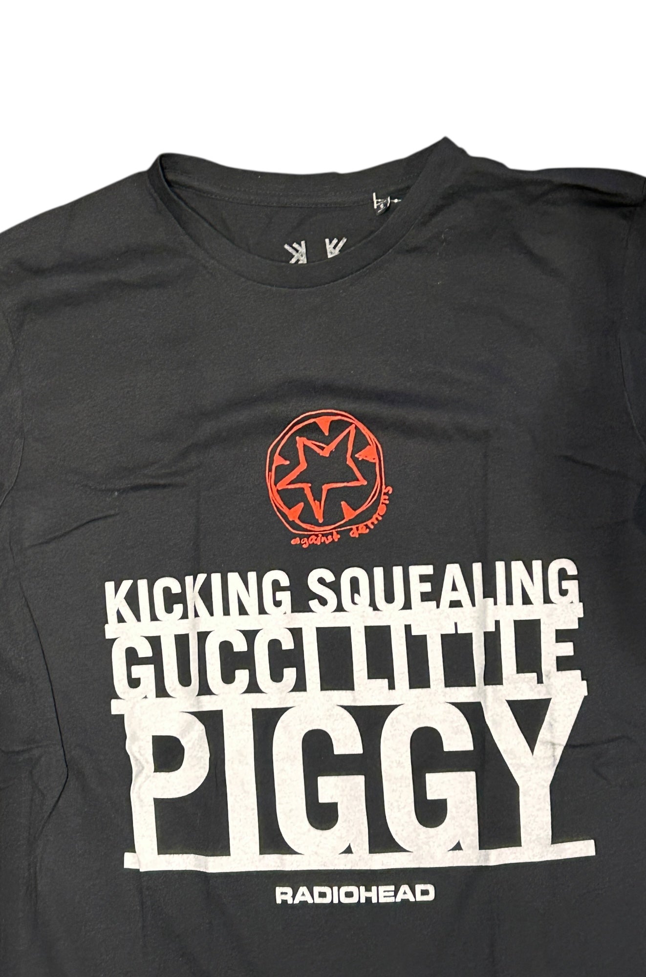 Radiohead - “Kicking Squealing Gucci Little Piggy” Unisex Tee
