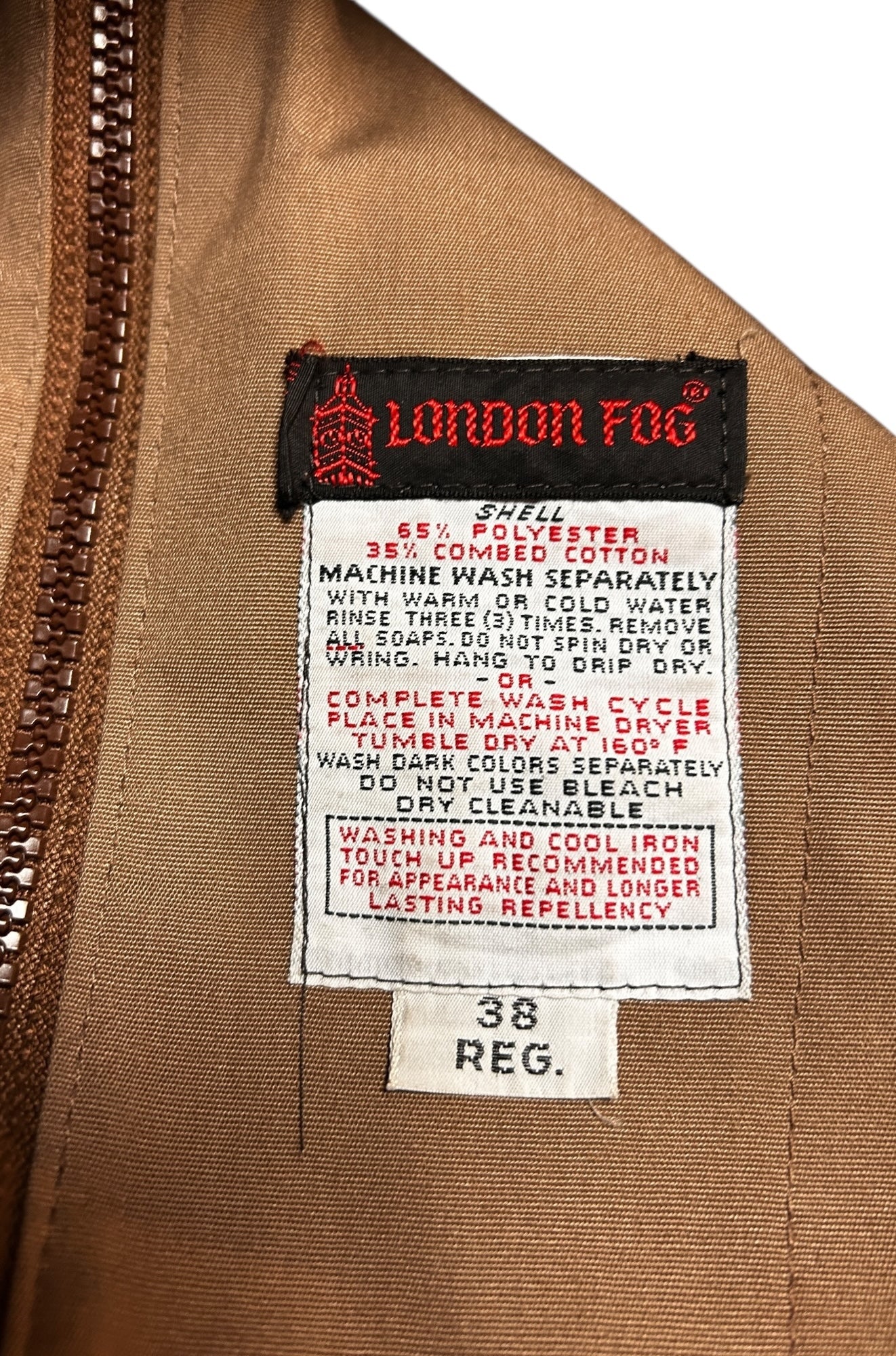 Vintage London Fog Plush Lining Men’s Jacket