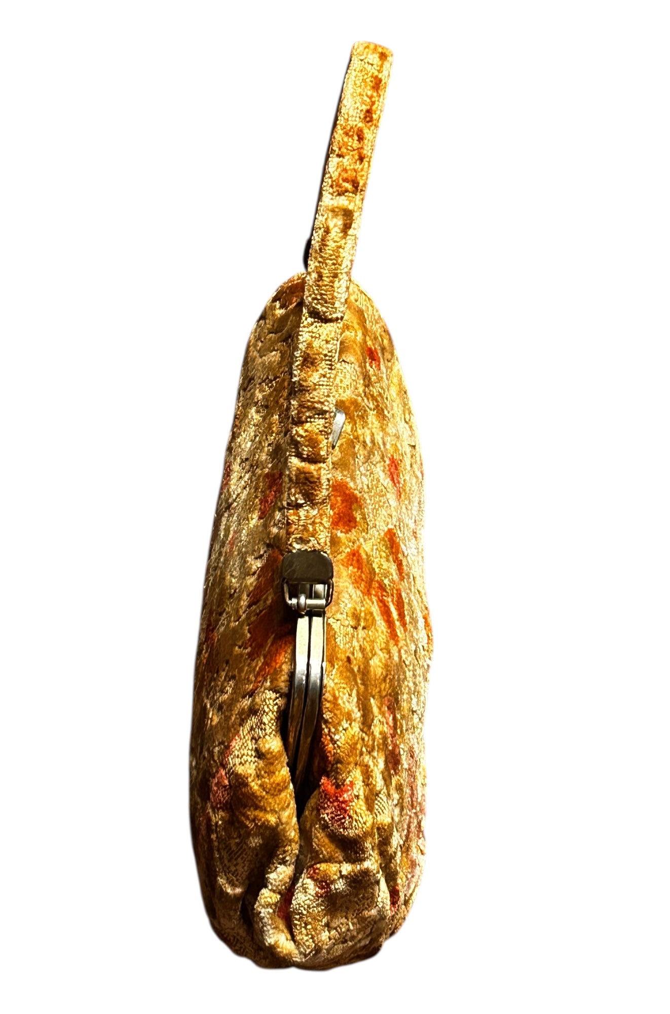 Vintage - Flowers Pattern Carpet Handbag ( Sold AS IS )