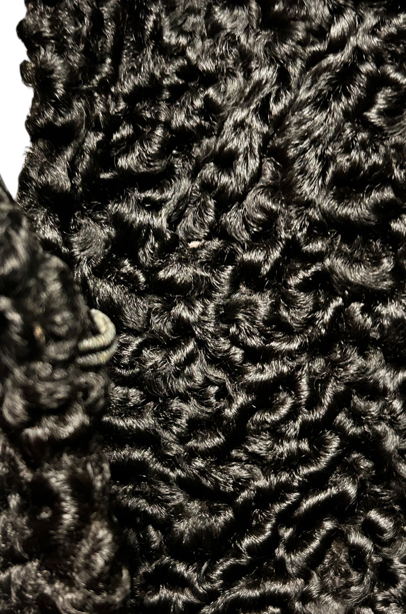 Vintage Flemington Furs Lamb Wool Coat