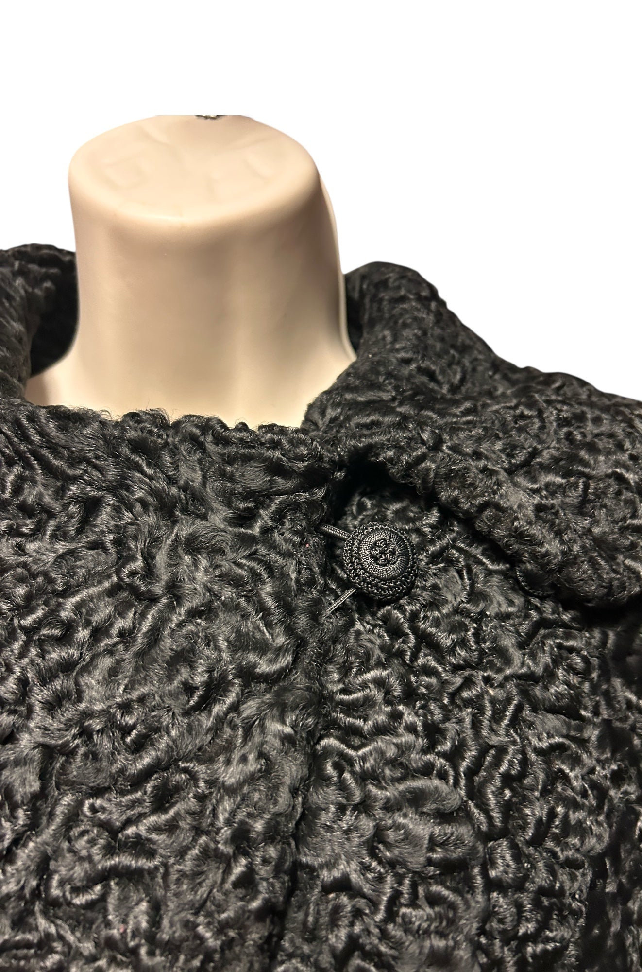 Vintage Flemington Furs Lamb Wool Coat