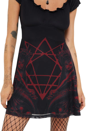 Killstar x Alchemy - Atargatis Mini Dress