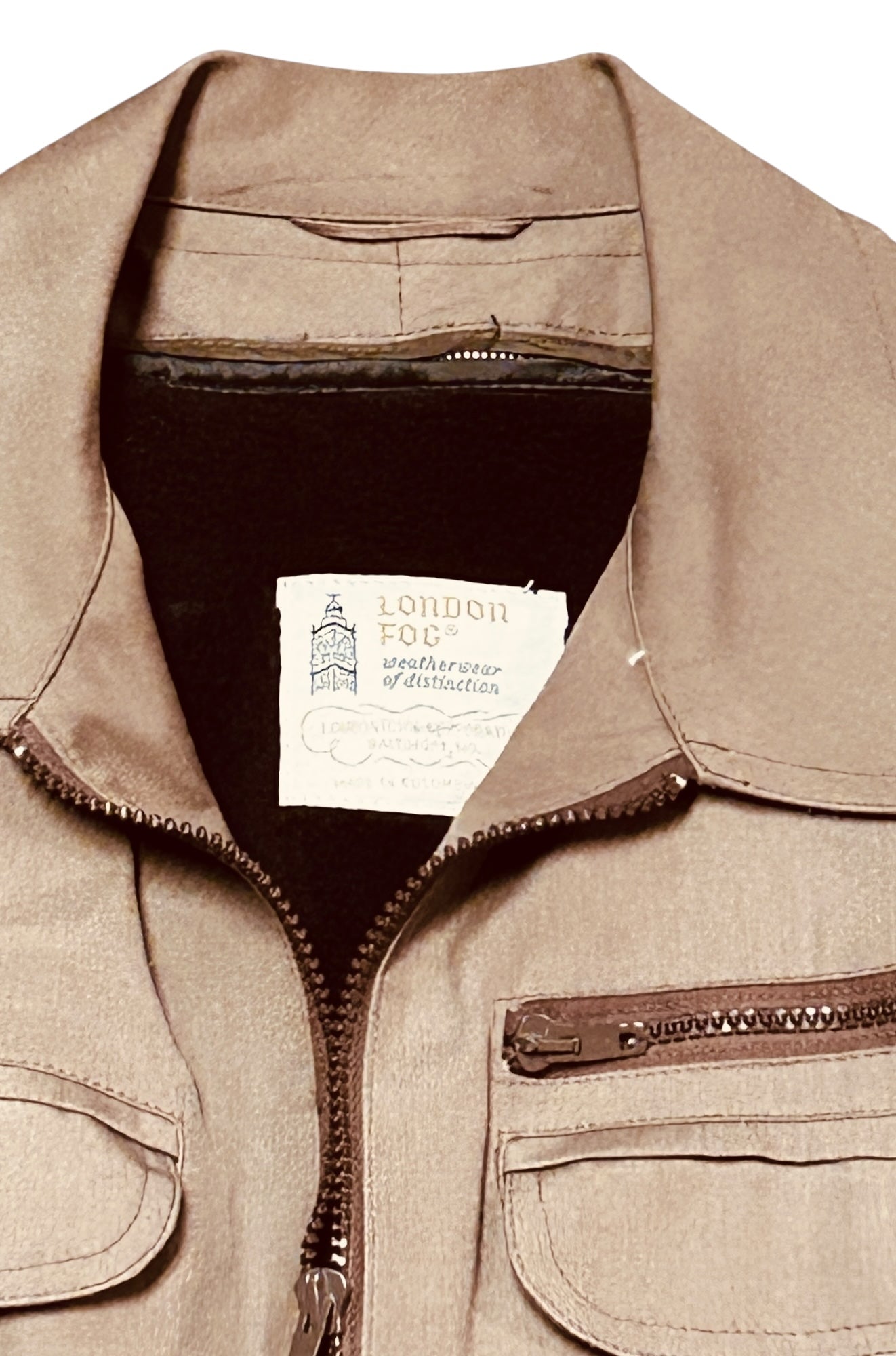 Vintage London Fog Plush Lining Men’s Jacket