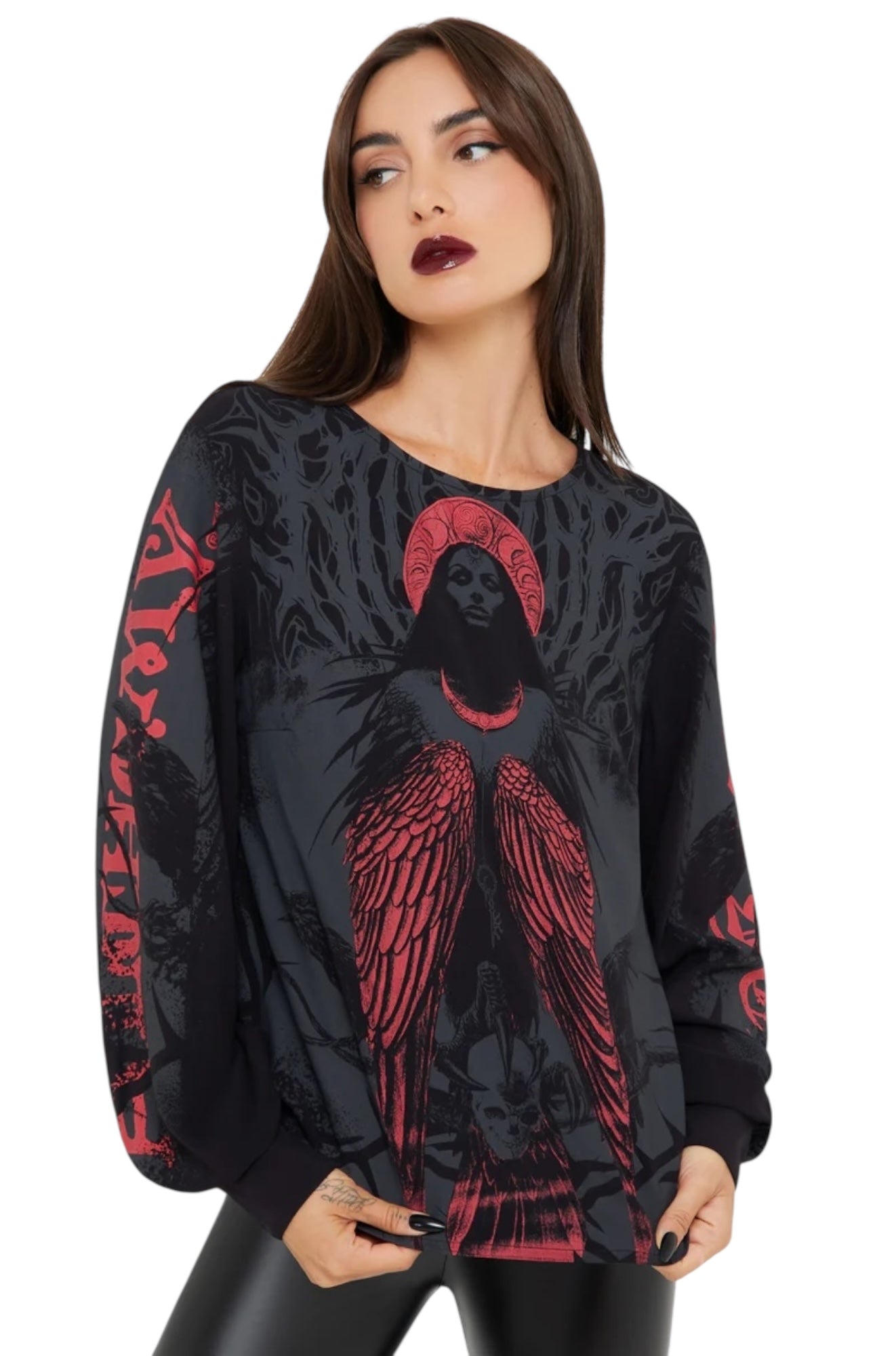 Killstar x Alchemy - Mórrígan Moon Long Sleeve Top