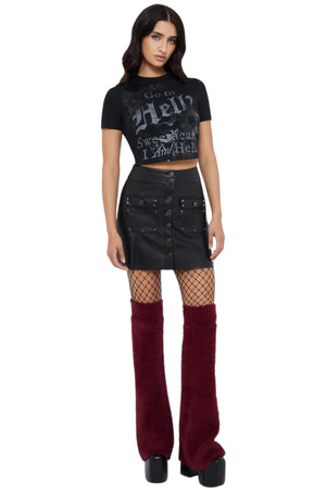 Killstar - Velvet Frame Skirt
