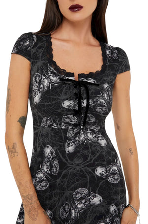 Killstar x Alchemy SPIDRASICA’S WEB Mini Dress
