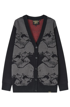 Killstar x Alchemy- Headstone Knit Cardigan