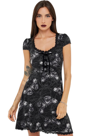 Killstar x Alchemy SPIDRASICA’S WEB Mini Dress