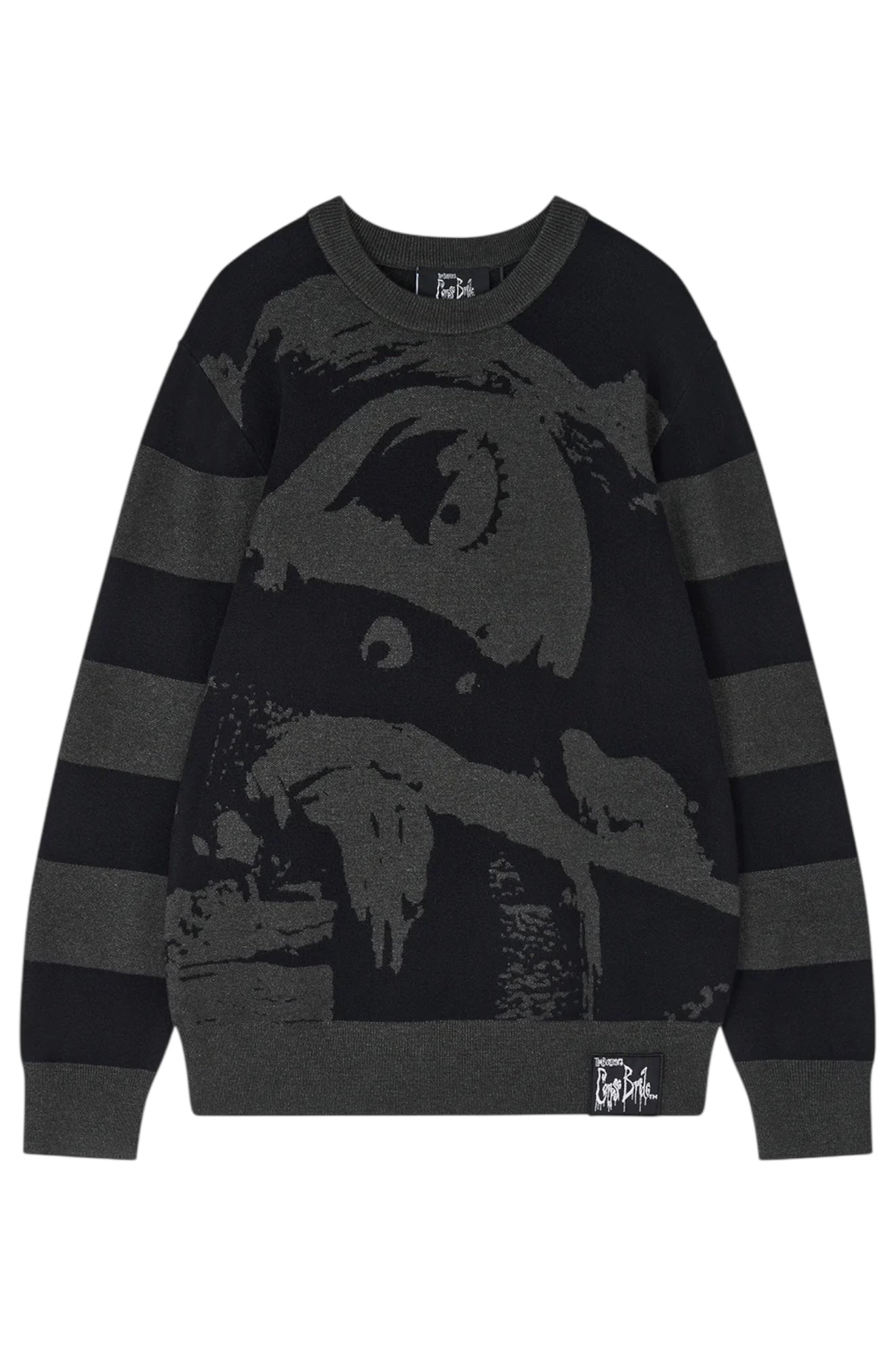 Corpse Bride x Killstar - Emily Stripe Knit Jumper