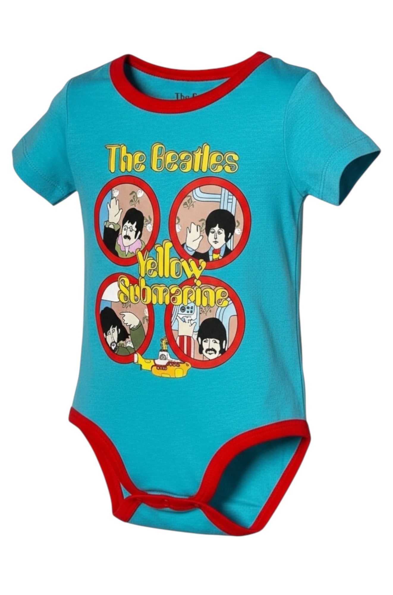 The Beatles Yellow Submarine Baby Onesie