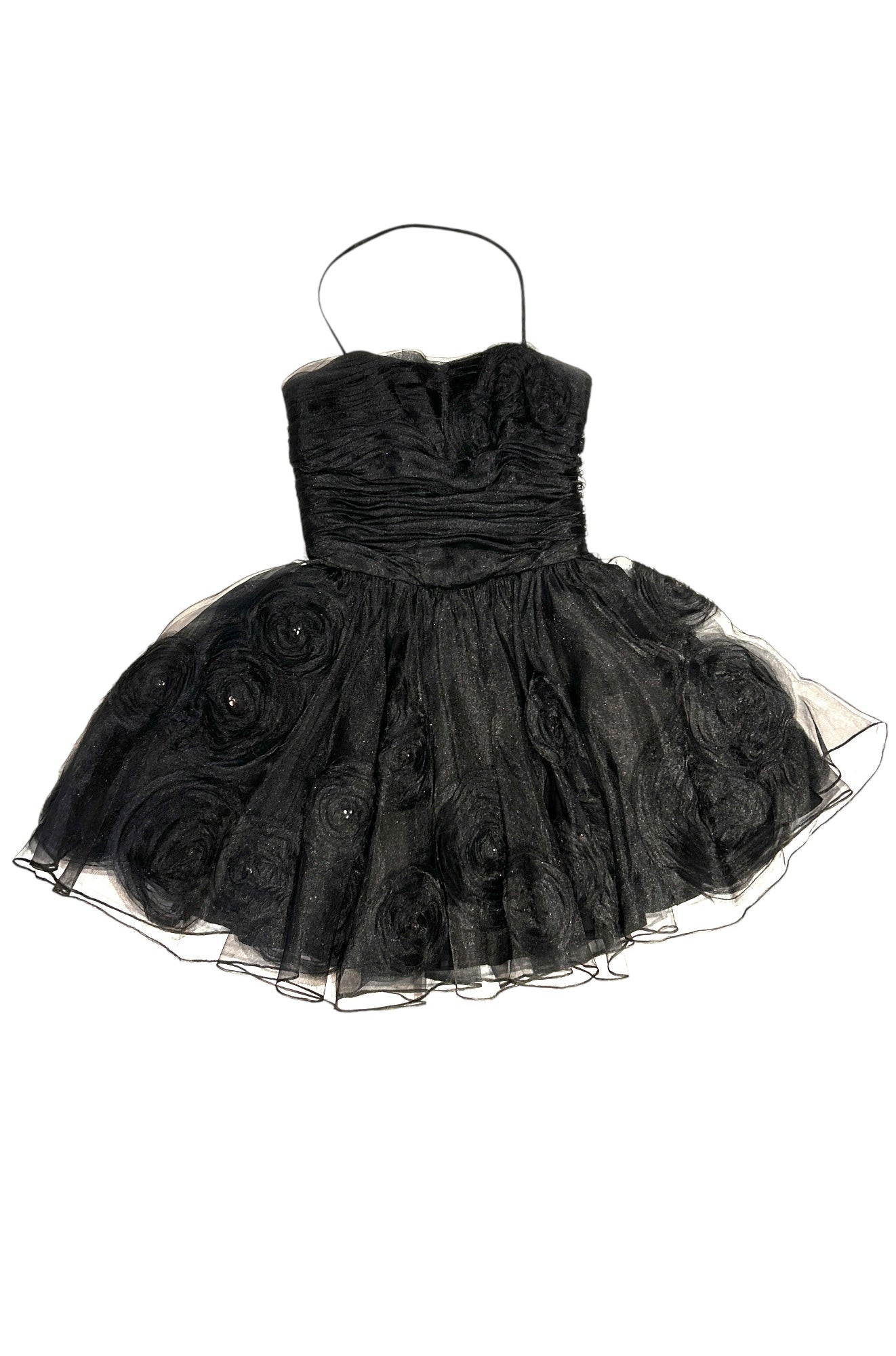Vintage - Betsey Johnson - Rosette Tulle Mini Dress Thirteen Vintage Vintage - Betsey Johnson - Rosette Tulle Mini Dress Thirteen Vintage