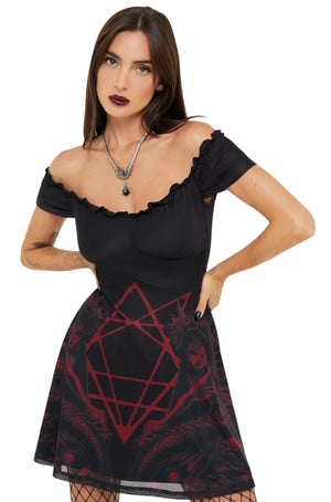 Killstar x Alchemy - Atargatis Mini Dress