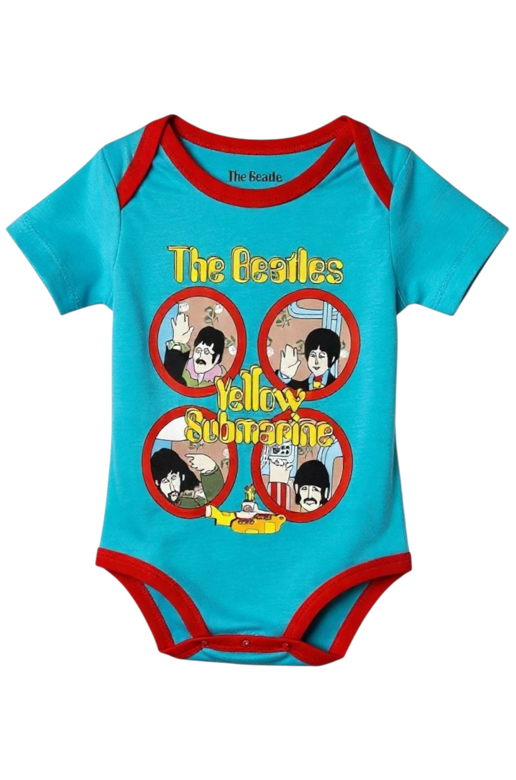 The Beatles Yellow Submarine Baby Onesie