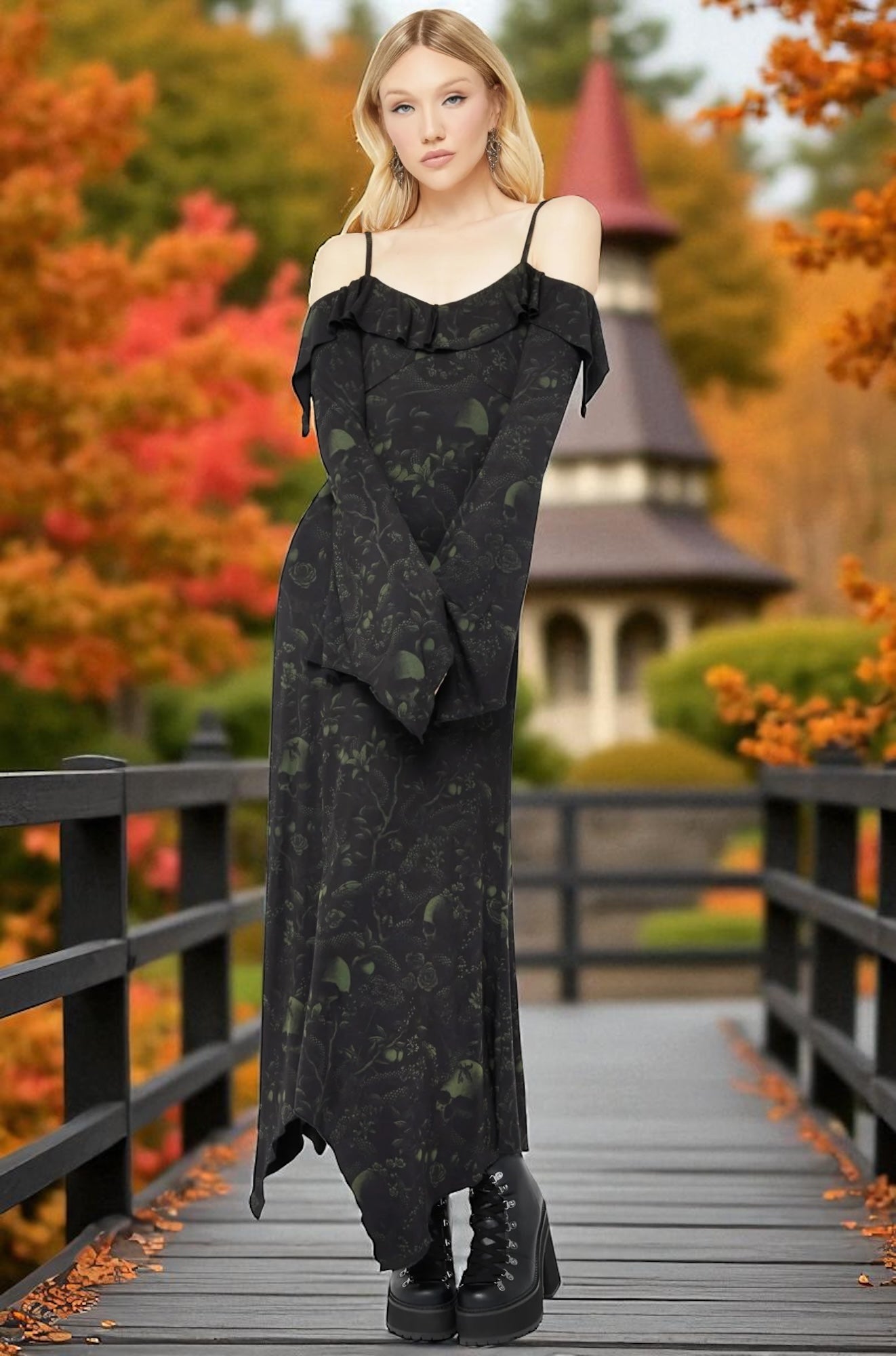 killstar - Eden’s Venom Dress