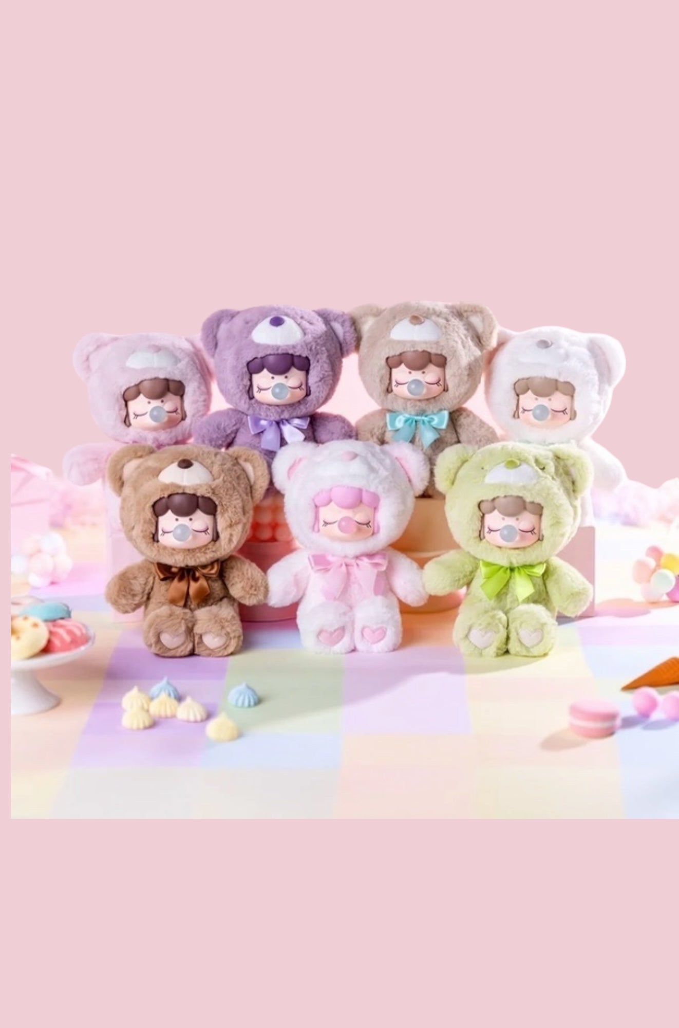 Nanci - Colorful Chocolate Cutie Bears