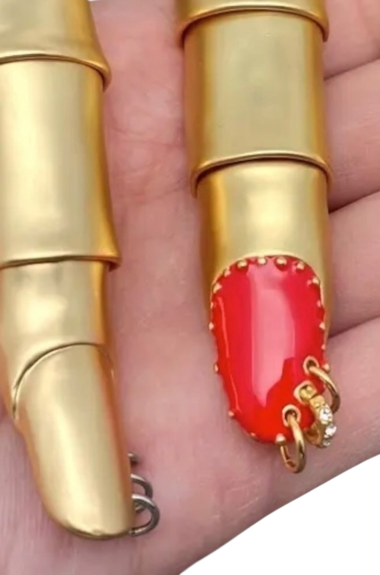 Finger Knuckle Cuff Ring