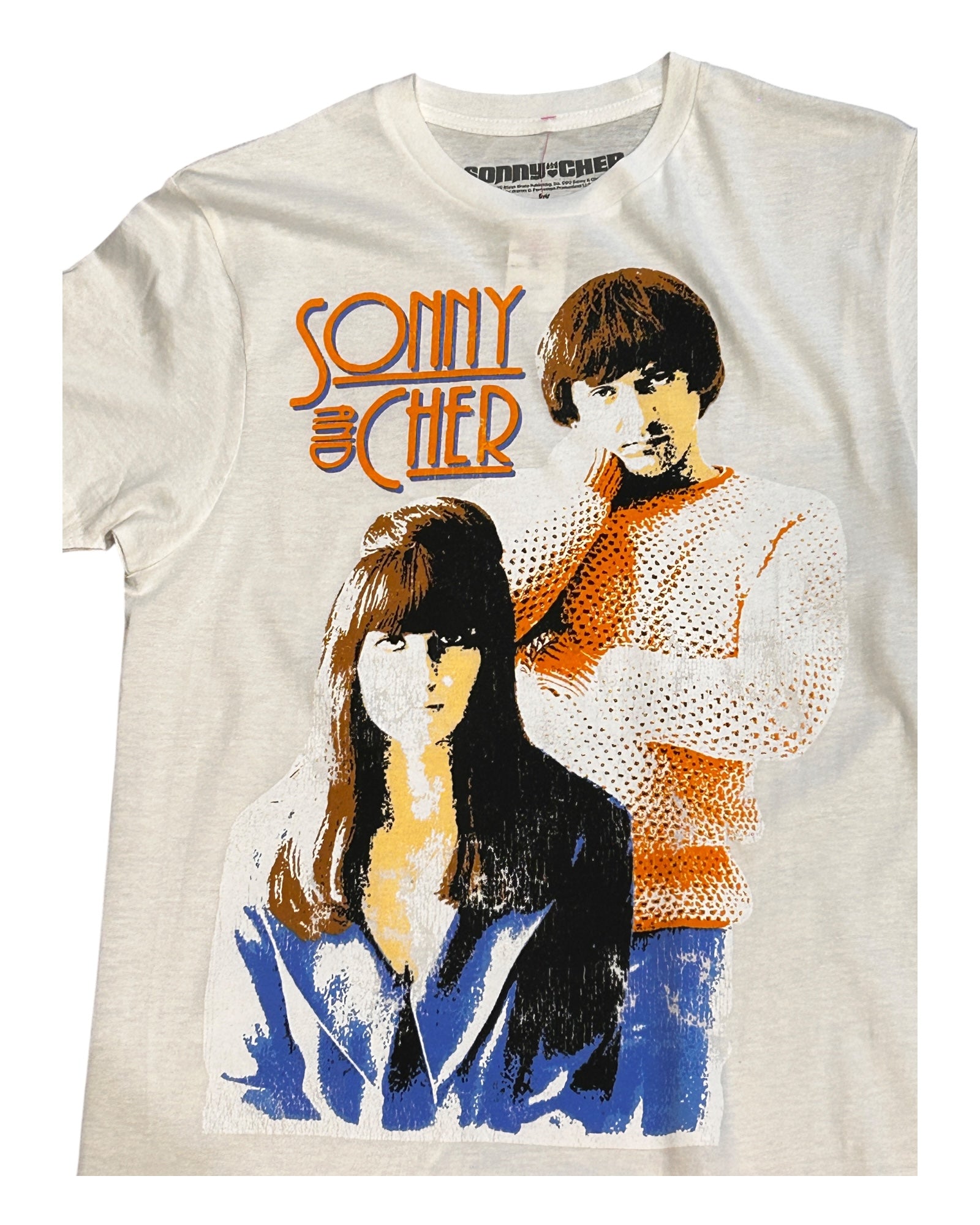 Sonny & Cher Portrait Unisex Tee