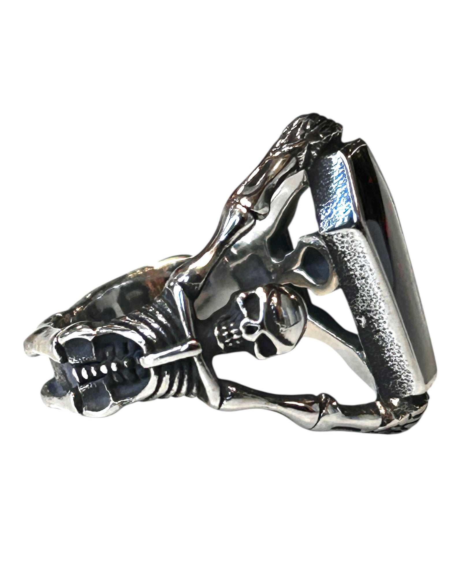 Vampire Coffin Gothic Stainless Steel Ring