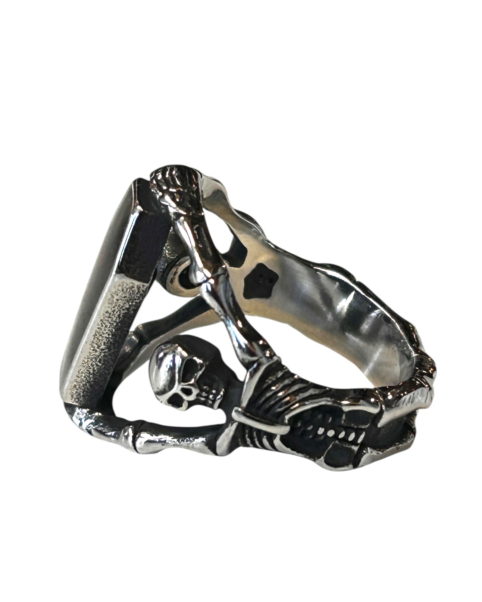 Vampire Coffin Gothic Stainless Steel Ring