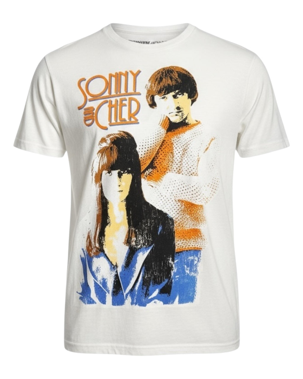 Sonny & Cher Portrait Unisex Tee