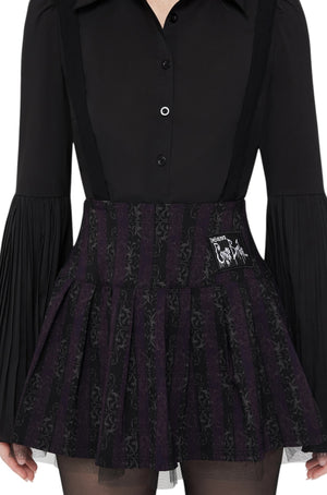 Corpse Bride x Killstar Haunted Phase Pinafore Skirt