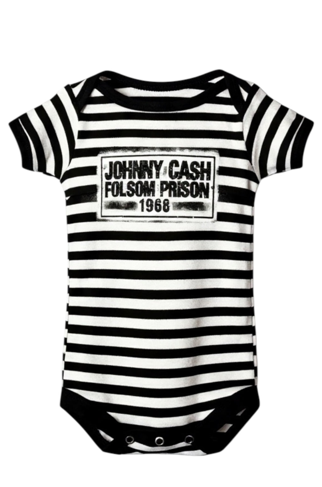 Johnny Cash Folsom Prison 1968 Baby Onesie