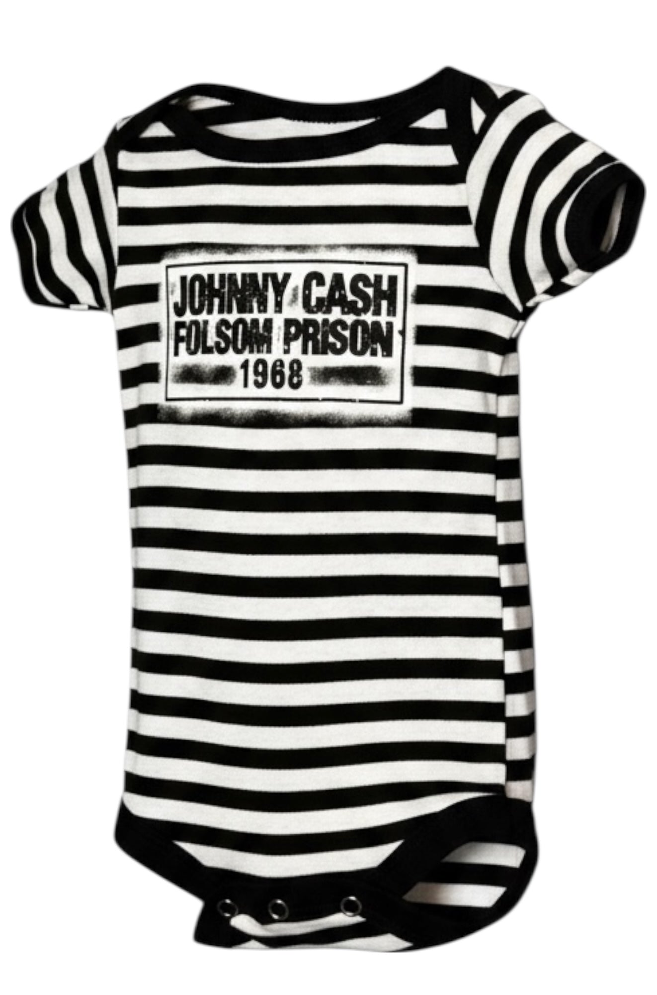 Johnny Cash Folsom Prison 1968 Baby Onesie