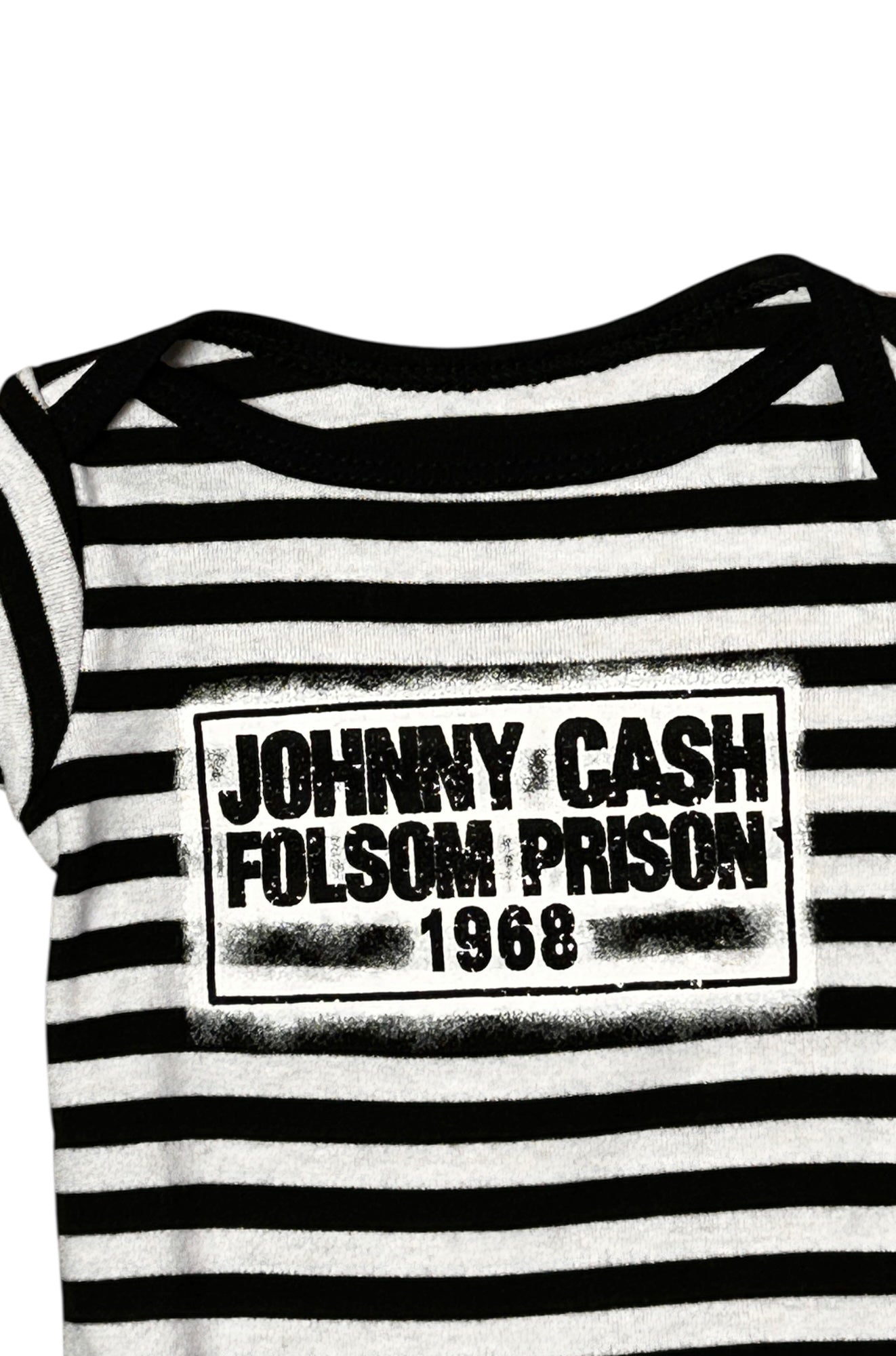 Johnny Cash Folsom Prison 1968 Baby Onesie