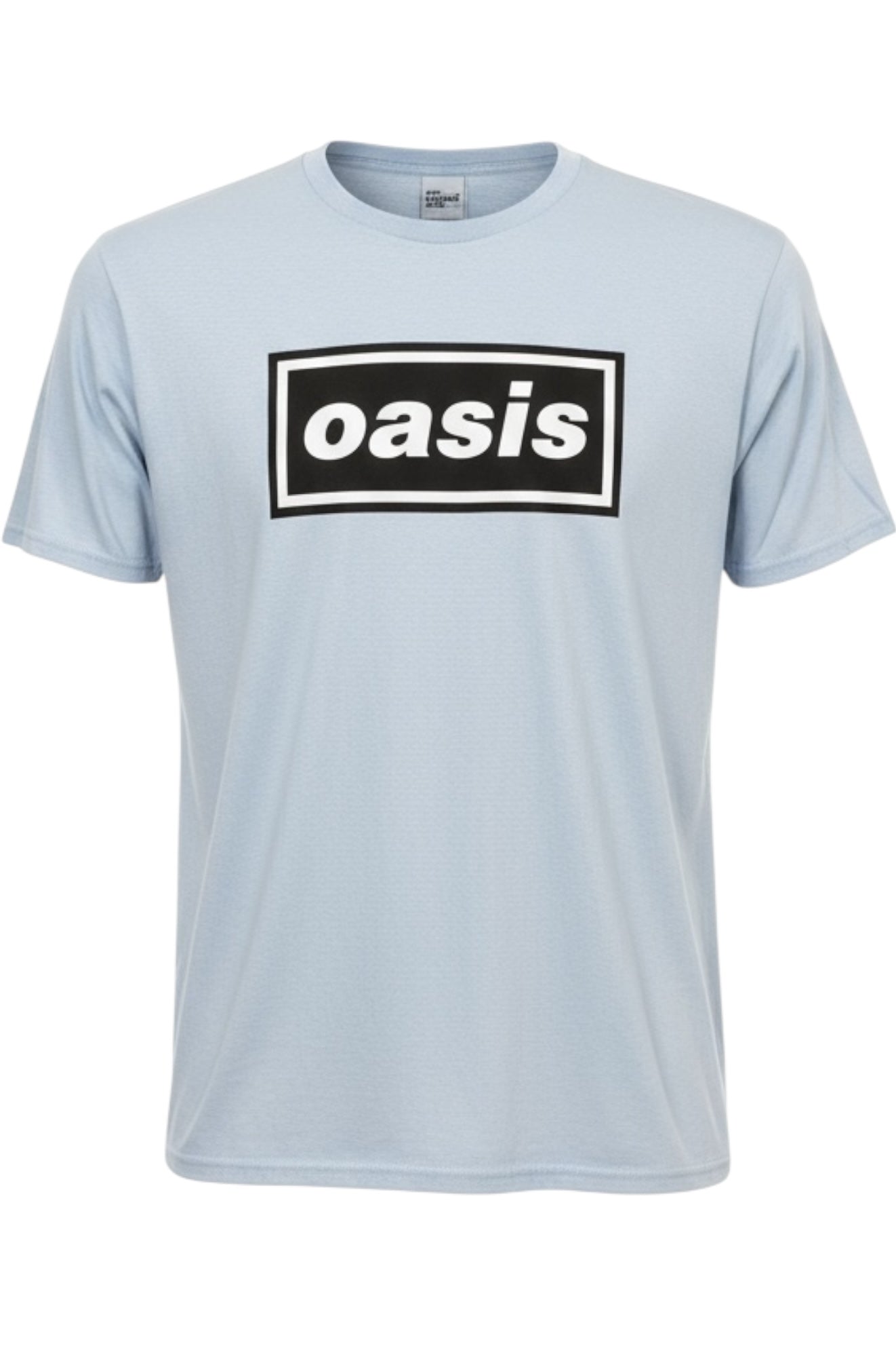 Oasis Box Logo Unisex Tee | 100% Cotton – Thirteen Vintage