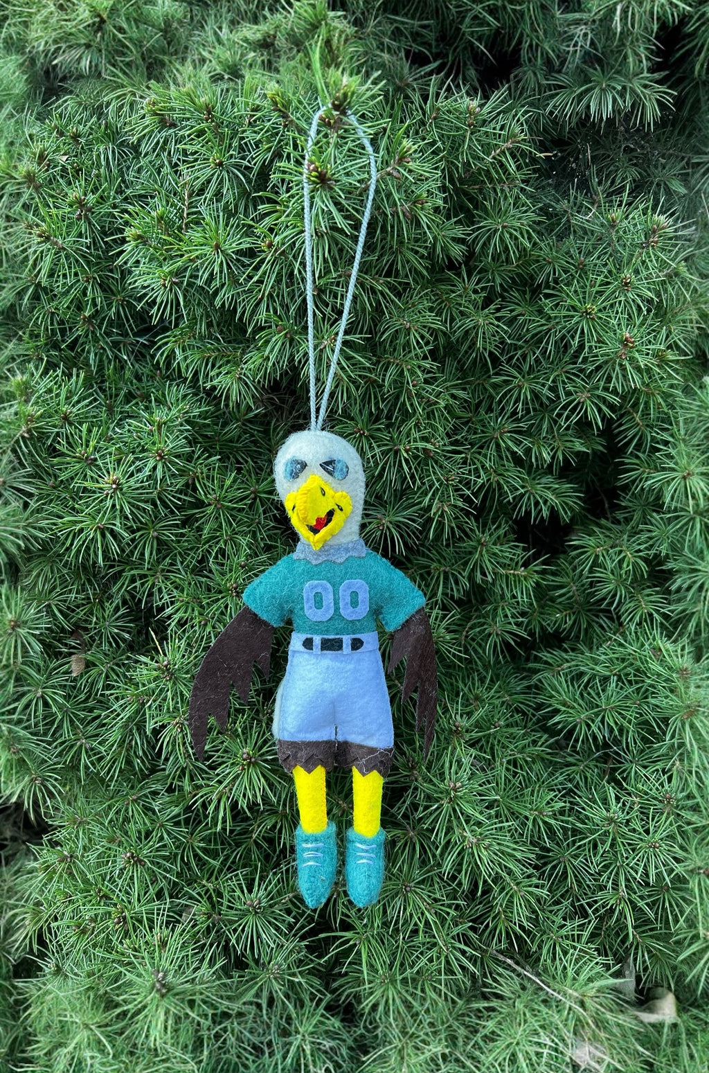 Philadelphia Eagles Swoop Felt Ornament