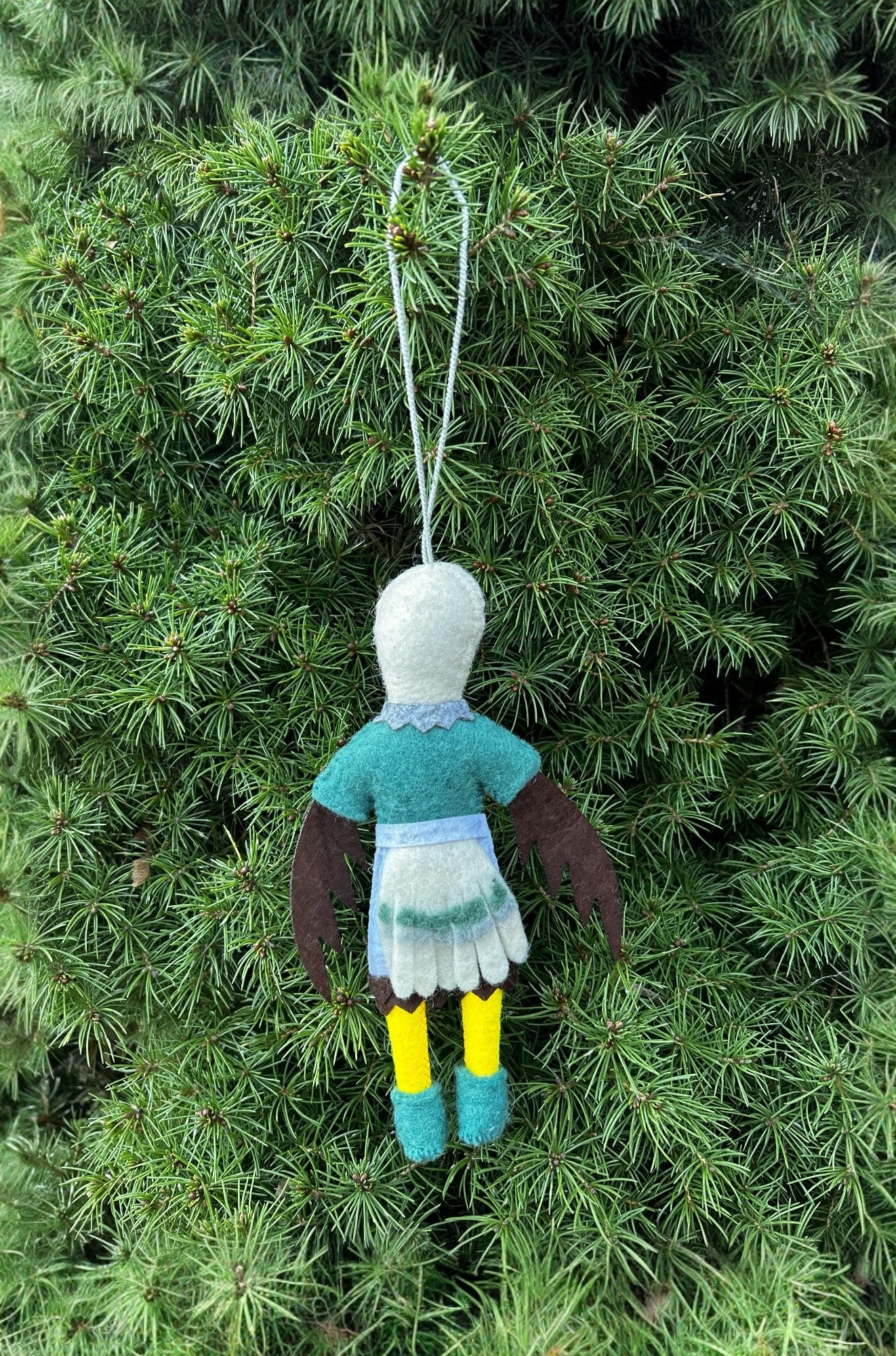 Philadelphia Eagles Swoop Felt Ornament