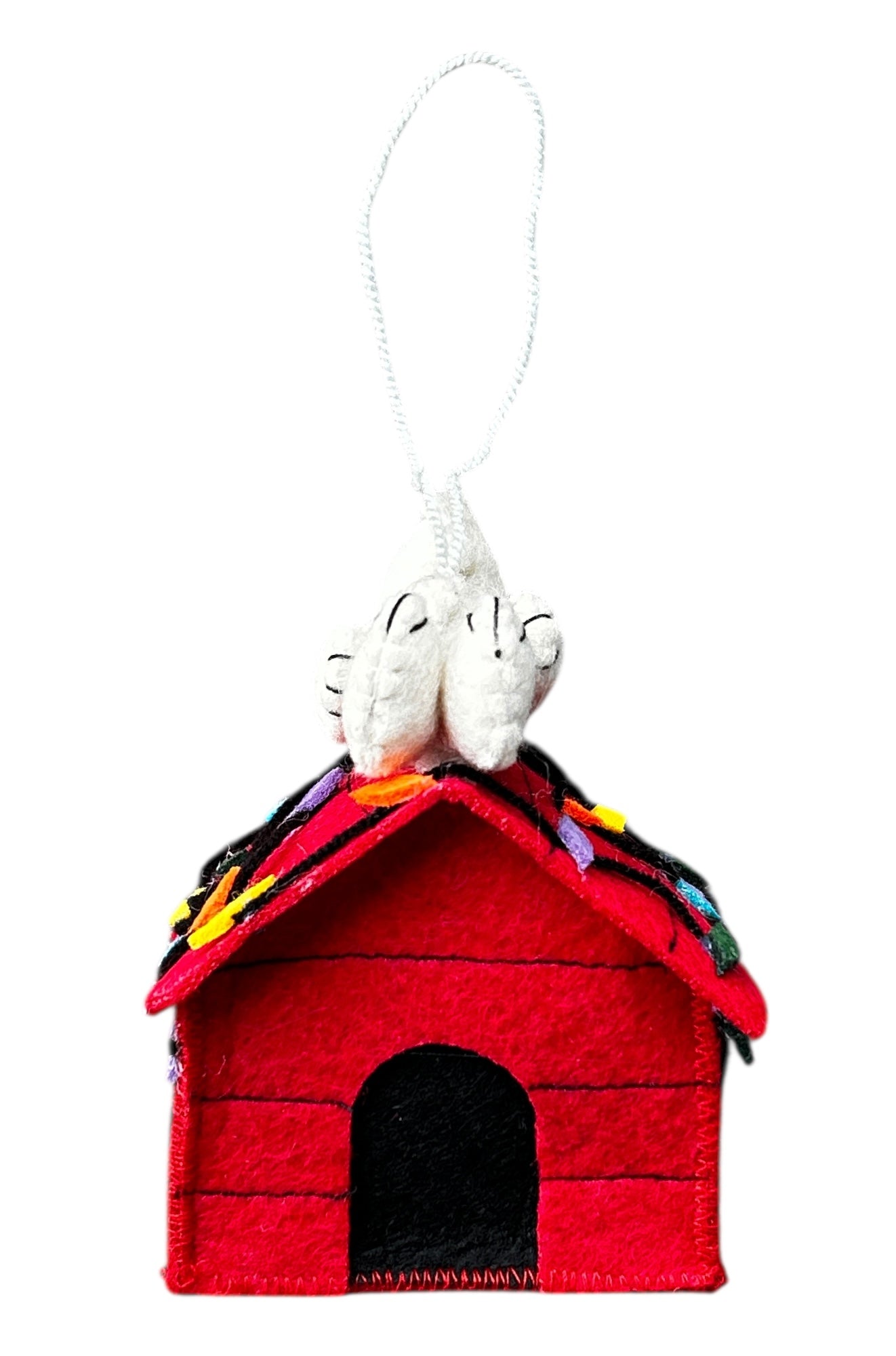Cozy Christmas Snoopy Felt Ornament
