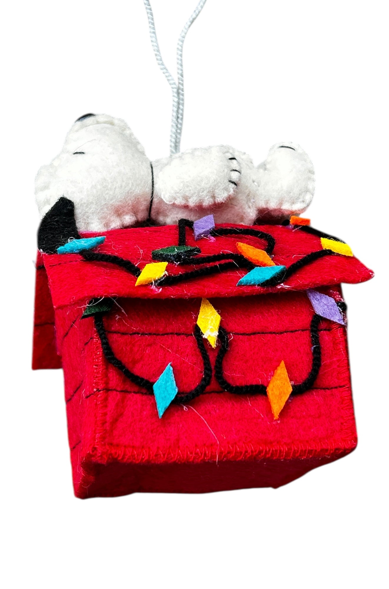 Cozy Christmas Snoopy Felt Ornament