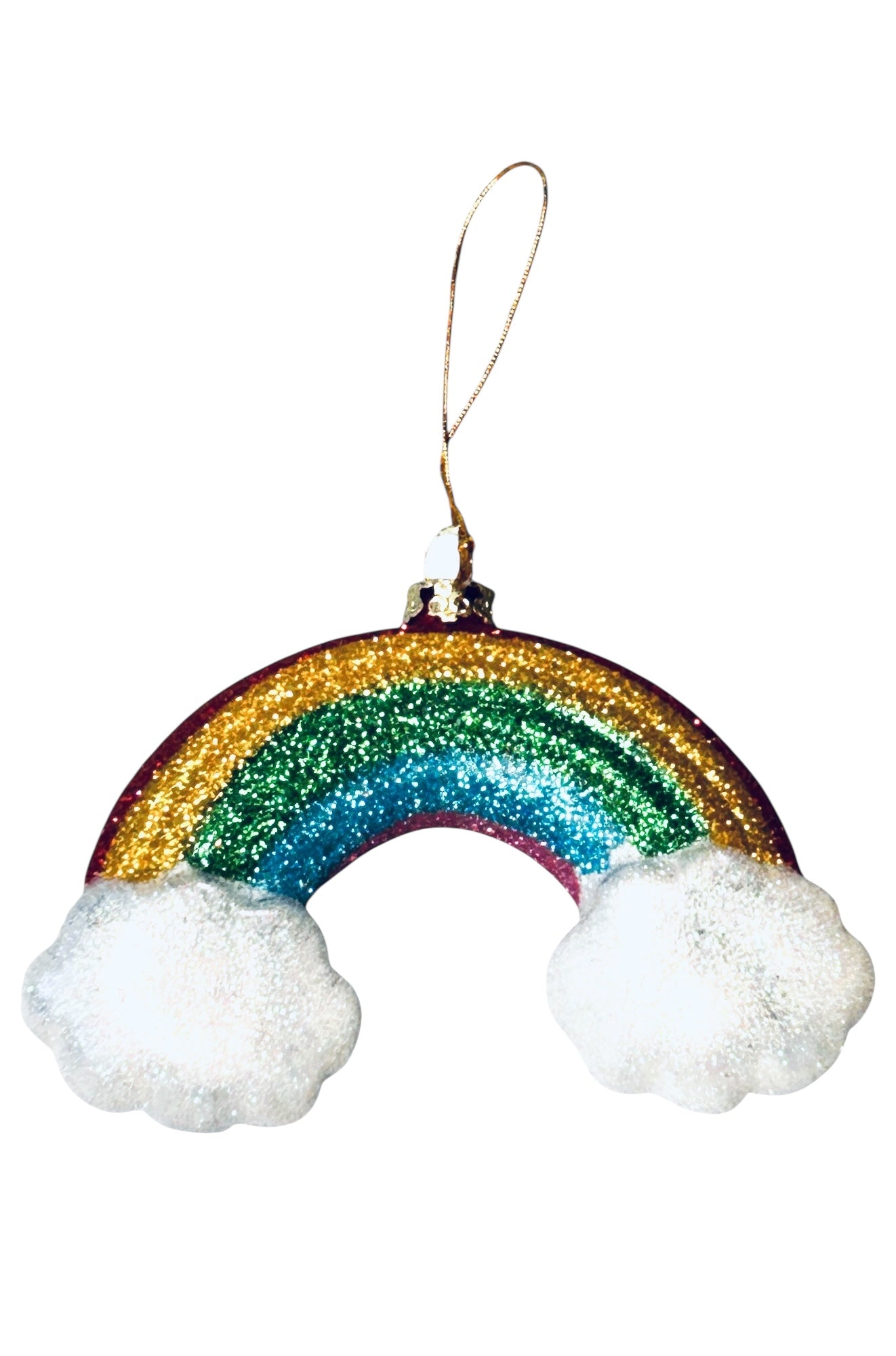 LGBTQ+ Magical As F**K Glitters Rainbow Glass Ornament
