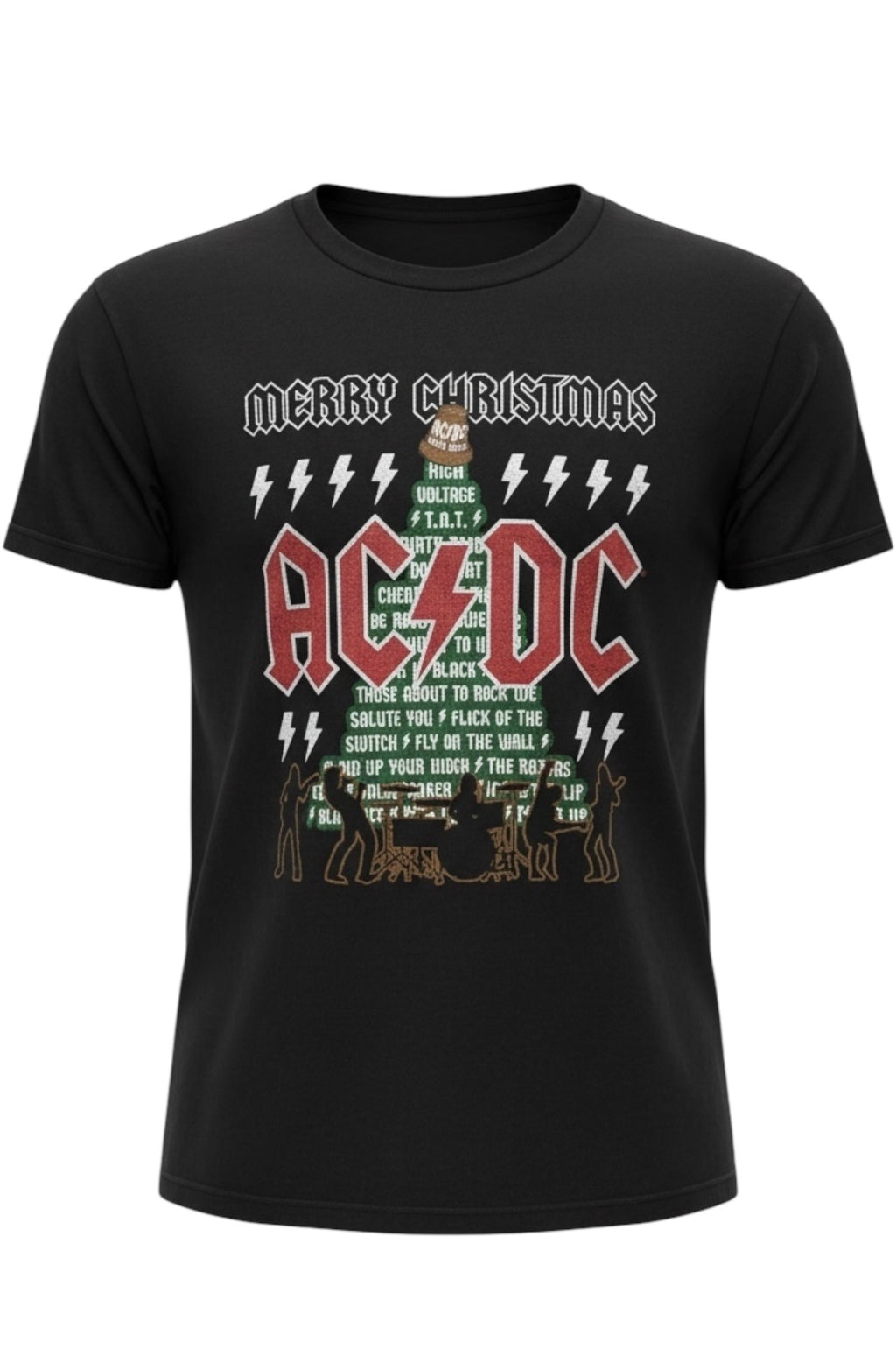AC/DC Christmas Unisex Tee