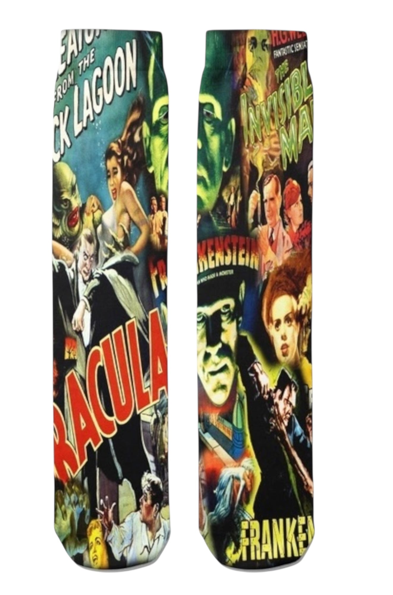 Monsters Collages Socks