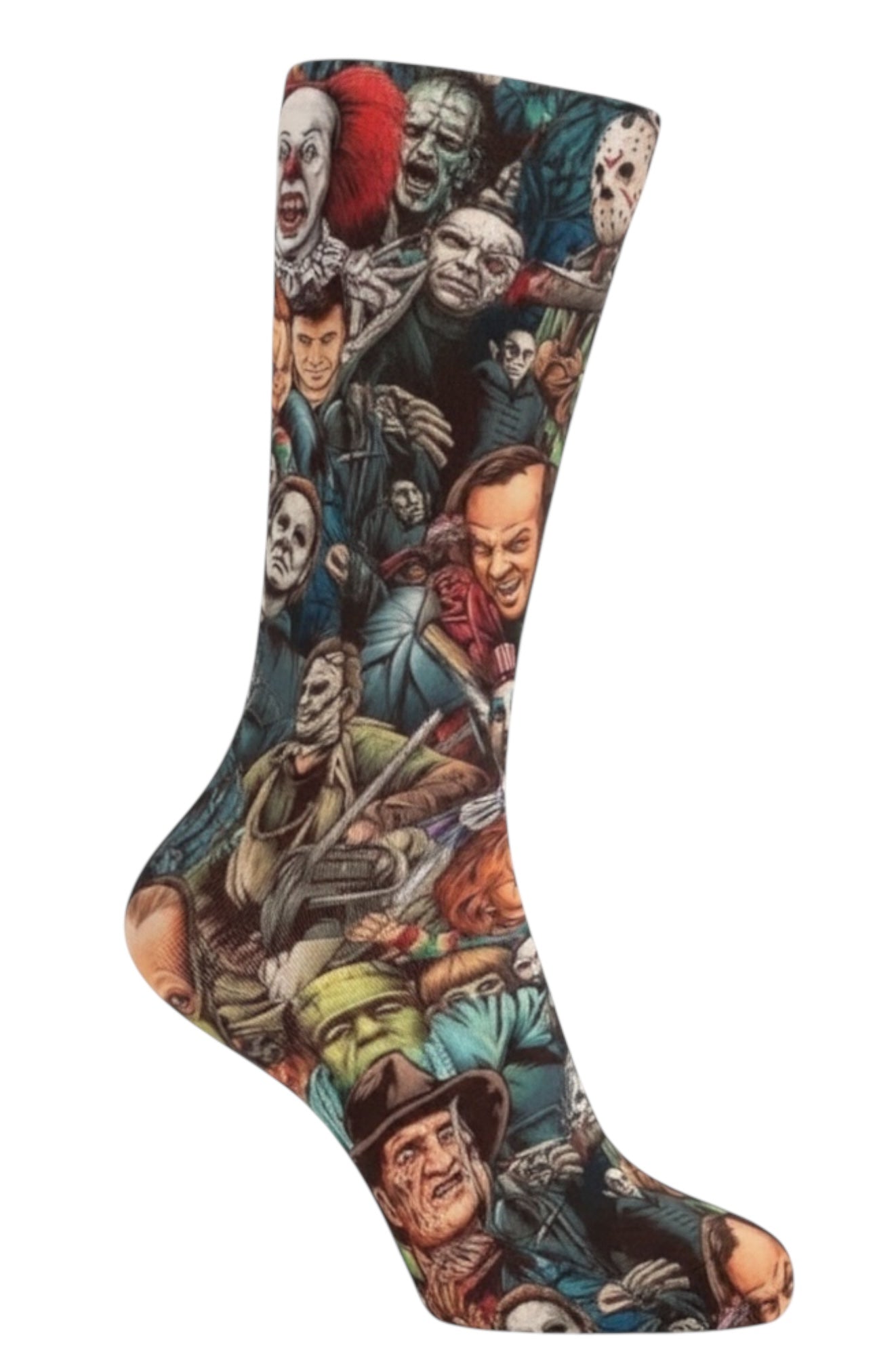 Horror Collages Socks