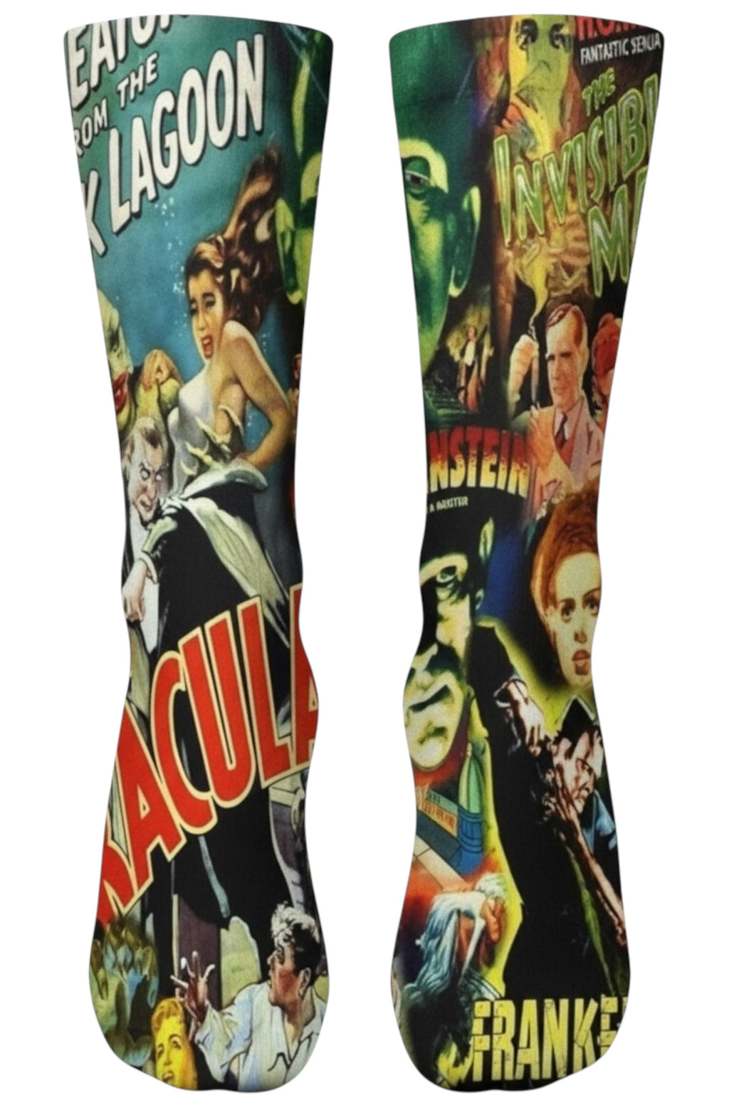 Monsters Collages Socks