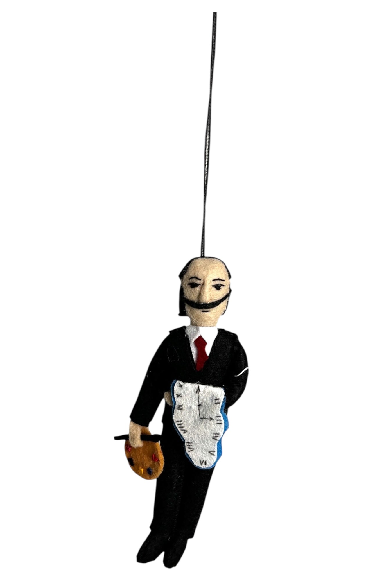 Salvador Dalí Felt Ornament